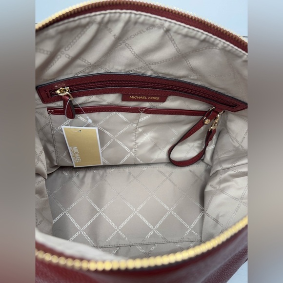 MICHAEL KORS Brandy Lexington Large Pebbled Leather Shoulder Bag - Picture 6 of 10